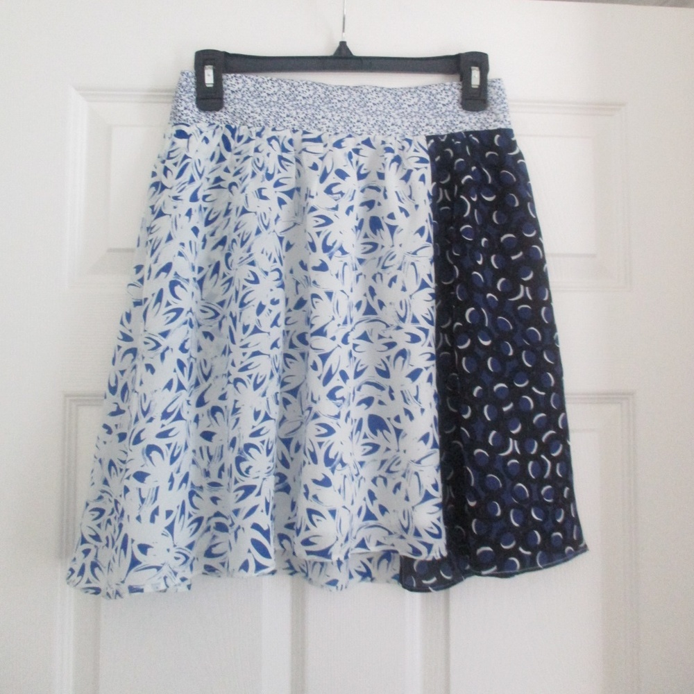 SOLD_Anthroplogie NEW Maeve Silk Mini Skirt